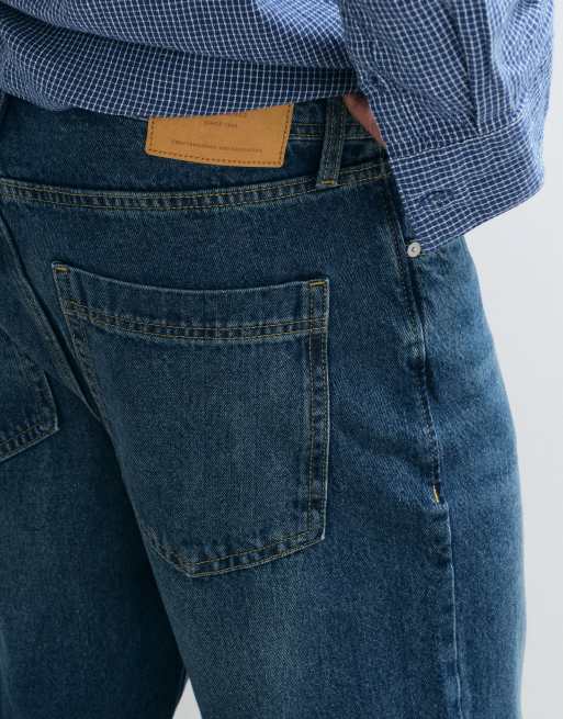 Jack & Jones - Alex - Pantaloni larghi lavaggio blu medio, 5 di 5