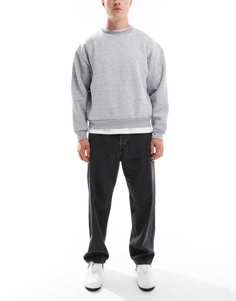 Jack & Jones - Alex - Posede jeans i forvasket sort - view 1