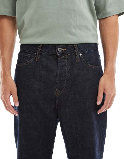 Jack & Jones - Alex - Posede jeans i mørkeblå vask, 4 af 5