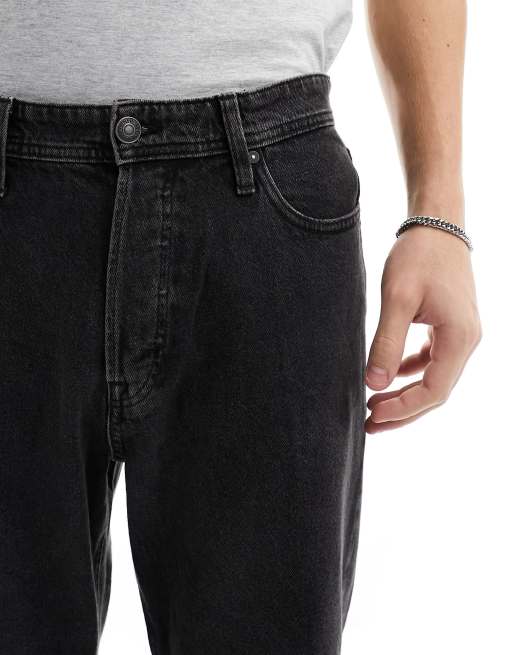 Jack & Jones - Alex - Posede jeans i sort, 4 af 5