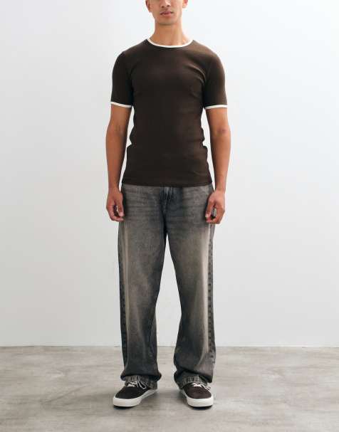 Jack & Jones Alex vaqueros baggy en gris lavado - view 1