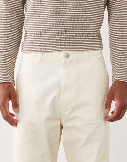 Jack & Jones – Alex – Weite Carpenter-Hose in Cremeweiß, 5 von 5