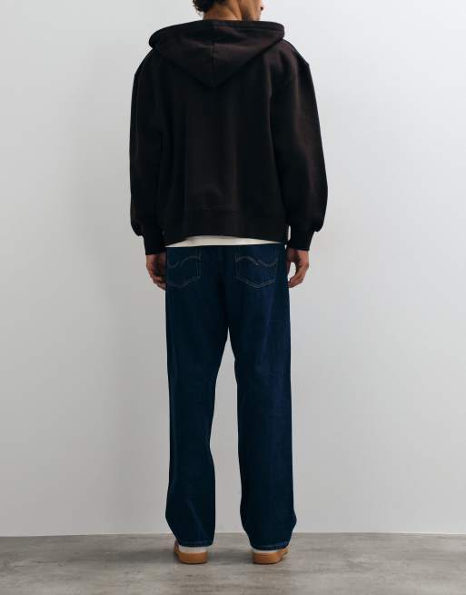 Jack & Jones – Alex – Weite Jeans in Mittelblau, 2 von 5