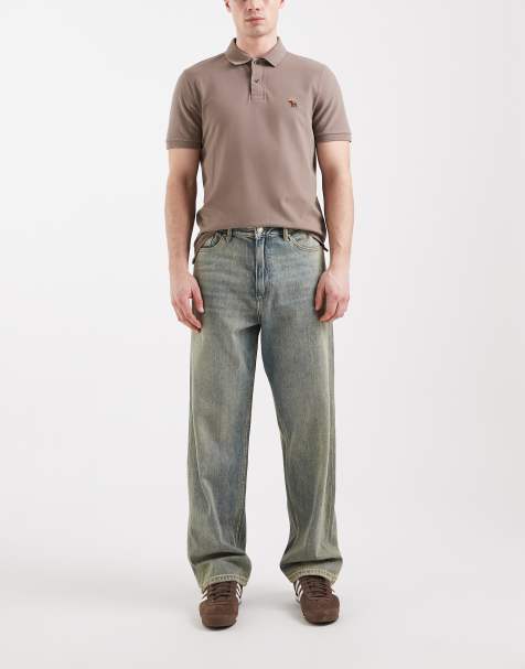 Jack & Jones – Alex – Weite Jeans in verwaschenem Blau getönt mit Taschendetail - view 1