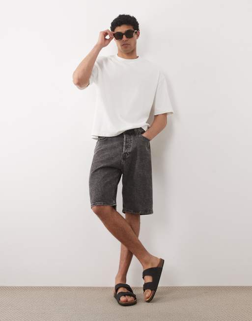 Jack & Jones – Alex – Weite Shorts in verblasstem Schwarz, 2 von 5