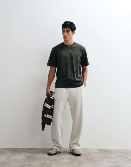 Jack & Jones athletic club script backprint t-shirt in green, 5 of 5