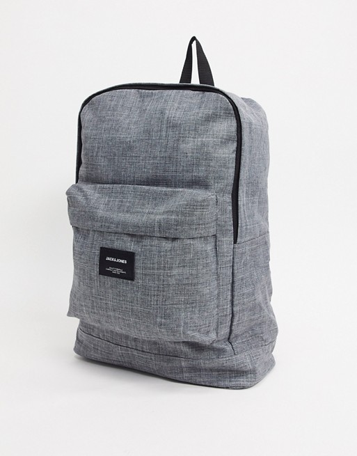 Jack & Jones backpack in grey