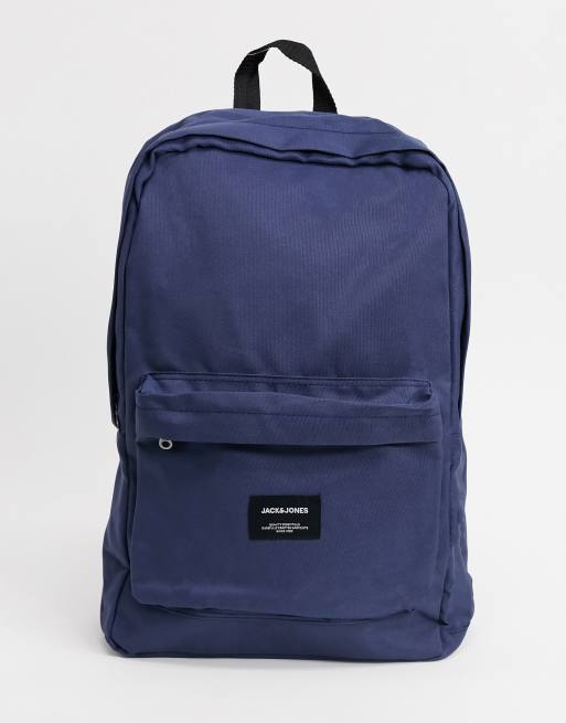 Jack & Jones Backpack in Navy ASOS