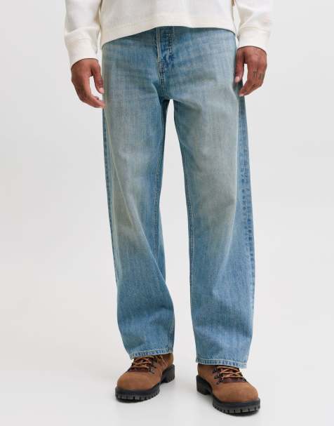 Jack & Jones Baggy fit jeans in blue denim - view 1