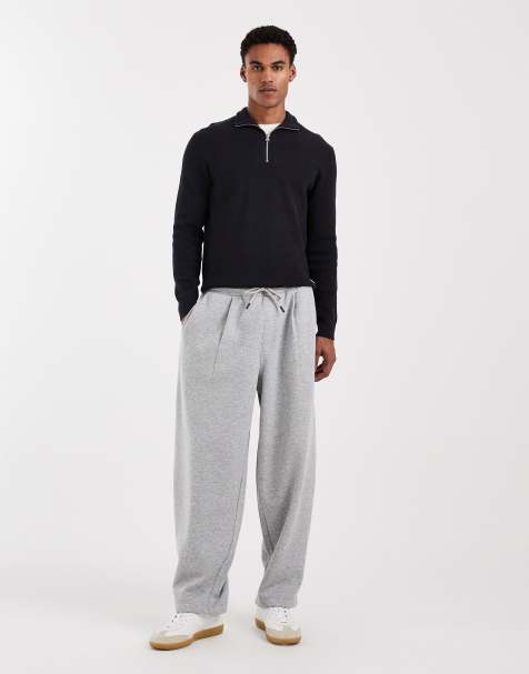 Jack & Jones balloon style jogger in grey - view 1