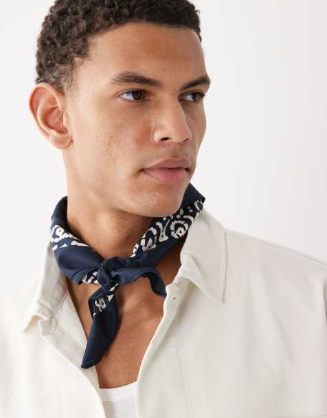Jack & Jones - Bandana in marineblauw - view 1