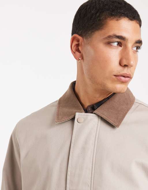 Jack & Jones barn jacket in beige, 5 of 5