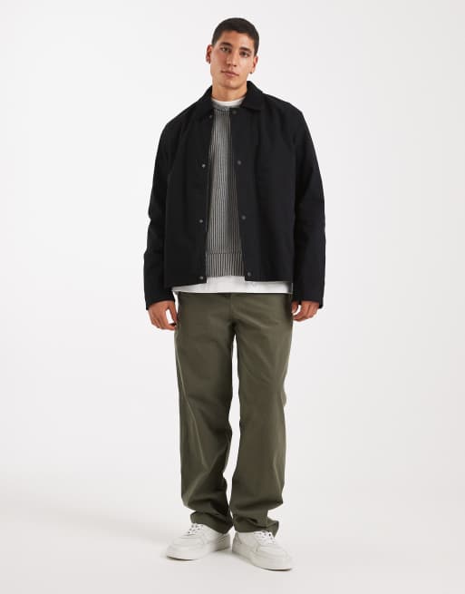 Jack & Jones barn jacket in black, 2 of 5