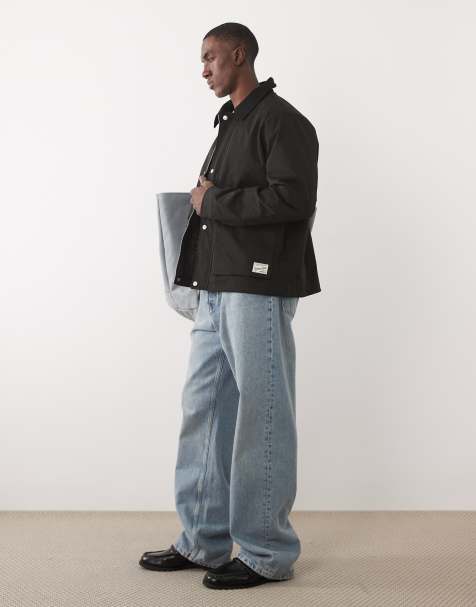 Jack & Jones barn jacket in black - view 1