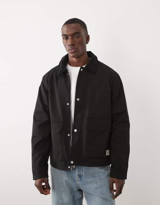 Jack & Jones barn jacket in black, 2 of 5