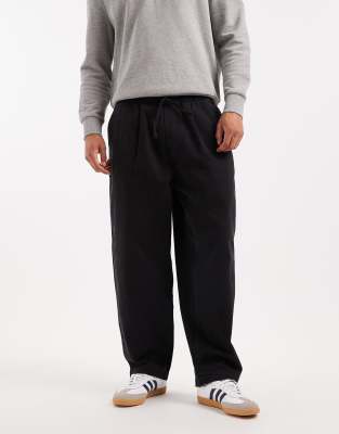 Jack & Jones Barrel Fit Drawstring Pants In Multi