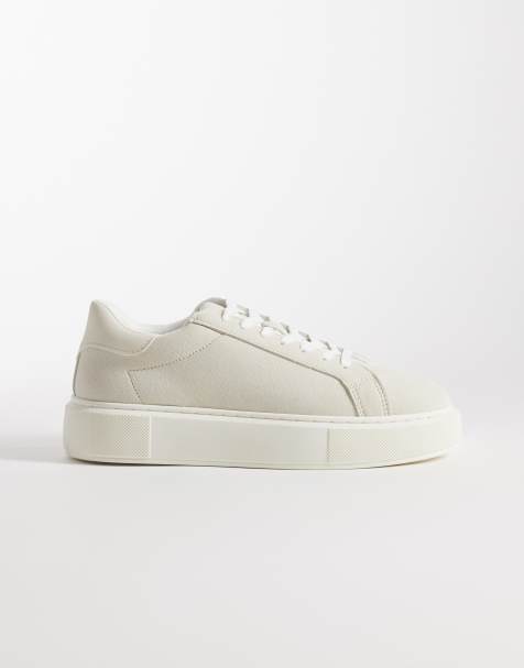 Jack & Jones - Baskets imitation daim - Crème - view 1