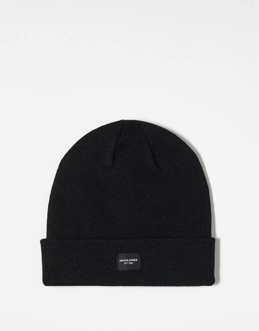 Jack & Jones beanie and scarf gift box in burgundy, 3 of 3