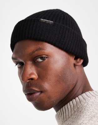 Jack & Jones Beanie In Black