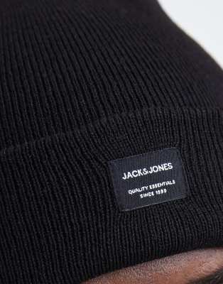 Jack & Jones Beanie In Brown