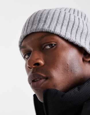 Jack & Jones Beanie In Brown