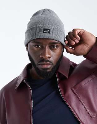Jack & Jones Jack & Jones beanie in grey