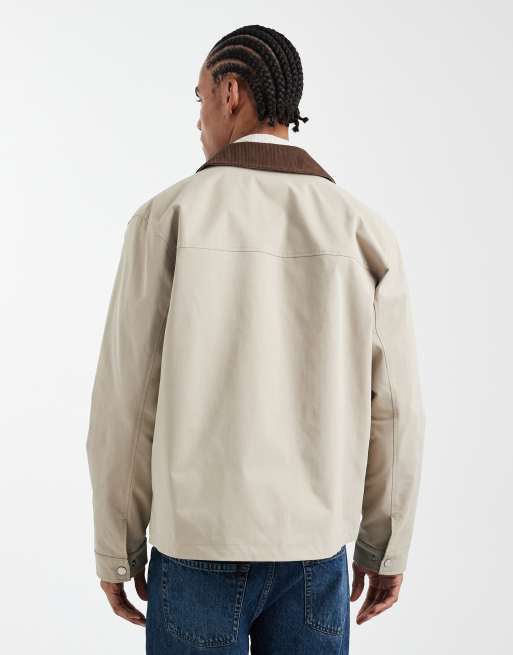 Jack & Jones – Beige arbetsjacka, 3 av 5