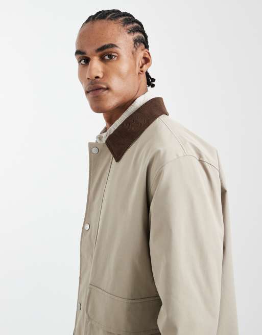 Jack & Jones – Beige arbetsjacka, 4 av 5
