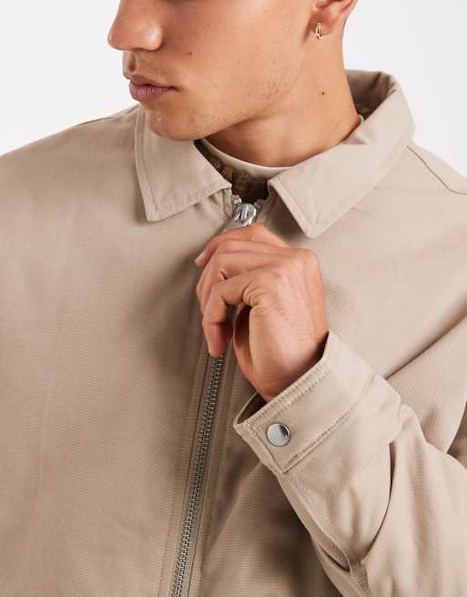 Jack & Jones – Beige Harrington-jacka, 5 av 5