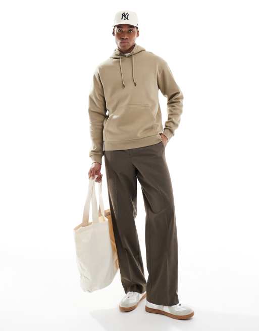 Jack & Jones – Beige huvtröja i oversize, 2 av 4