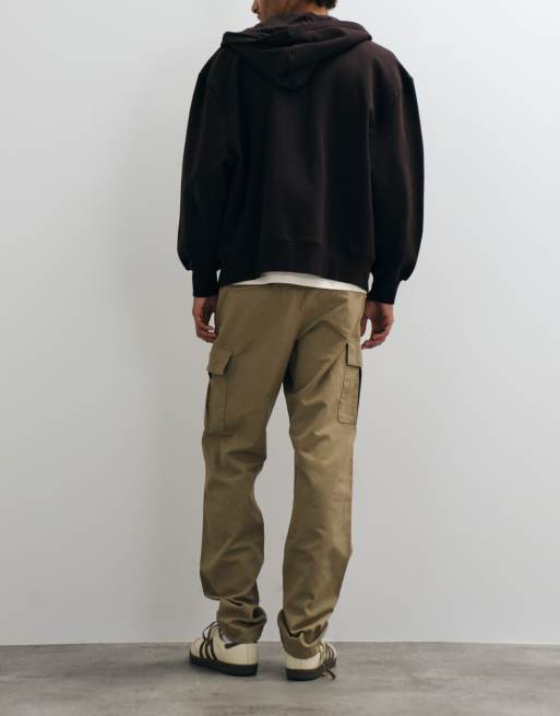 Jack & Jones - Beige løstsiddende cargobukser, 5 af 5