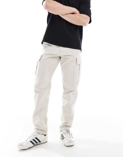 Jack & Jones - Beige løstsiddende cargobukser , 4 af 5