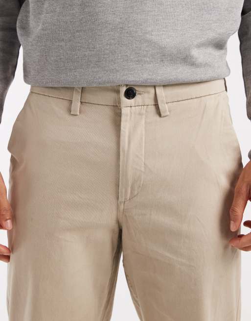 Jack & Jones – Beige, marinblå chinos med raka ben, 2-pack, 5 av 5