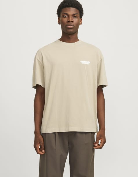 Jack & Jones - Beige T-shirt - view 1
