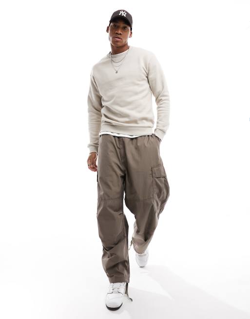 Jack & Jones – Beżowa bluza oversize, 3 z 4