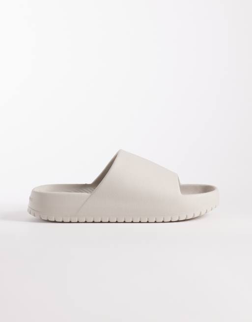 Jack & Jones – Beżowe profilowane klapki, 3 z 4