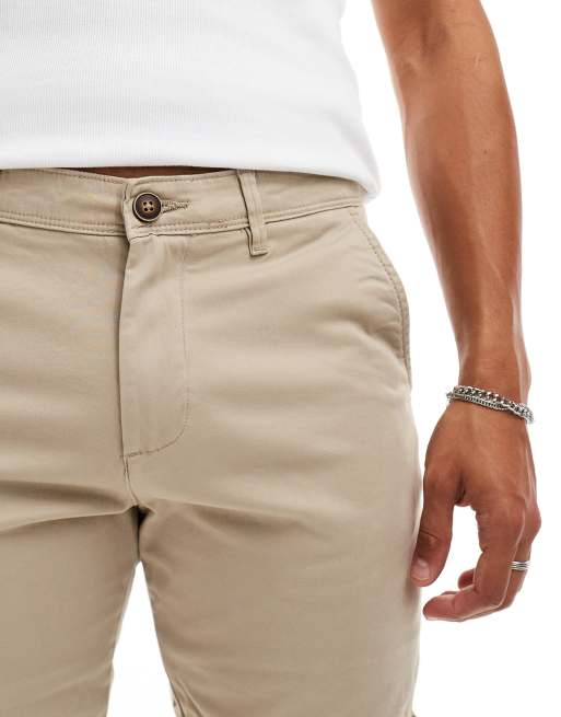 Jack & Jones – Beżowe szorty chinosy, 2 z 5