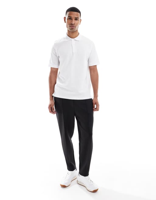 Jack & Jones – Biała fakturowana koszulka polo, 2 z 5