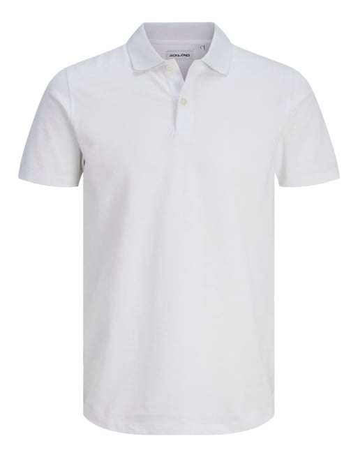 Jack & Jones – Biała koszulka polo, 7 z 7
