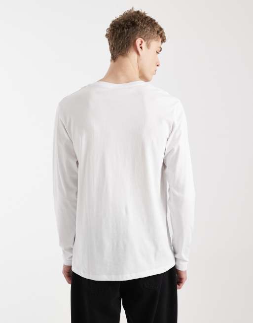 Jack & Jones – Biały T-shirt z długimi rękawami, 3 z 5