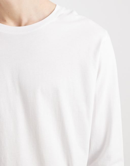 Jack & Jones – Biały T-shirt z długimi rękawami, 5 z 5
