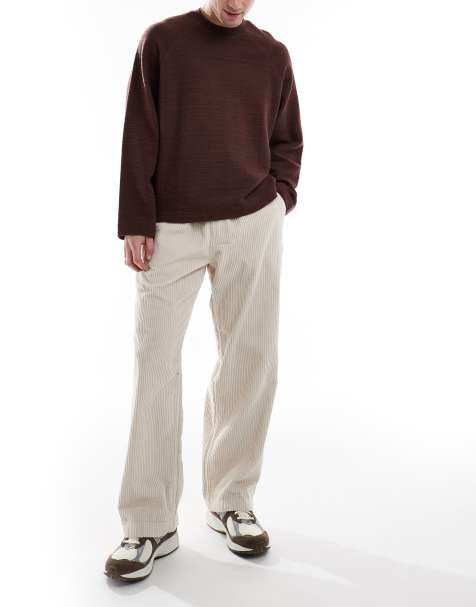 Jack & Jones - Bill - Pantalon ample à enfiler en velours côtelé - Beige - view 1