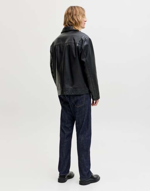 Jack & Jones - Blå jeans i denim i afslappet pasform, 2 af 7