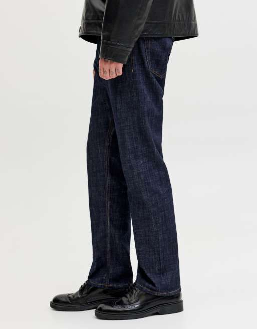 Jack & Jones - Blå jeans i denim i afslappet pasform, 5 af 7