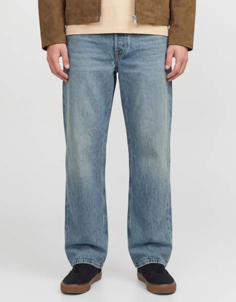 Jack & Jones - Blå jeans i denim med loose fit - view 1