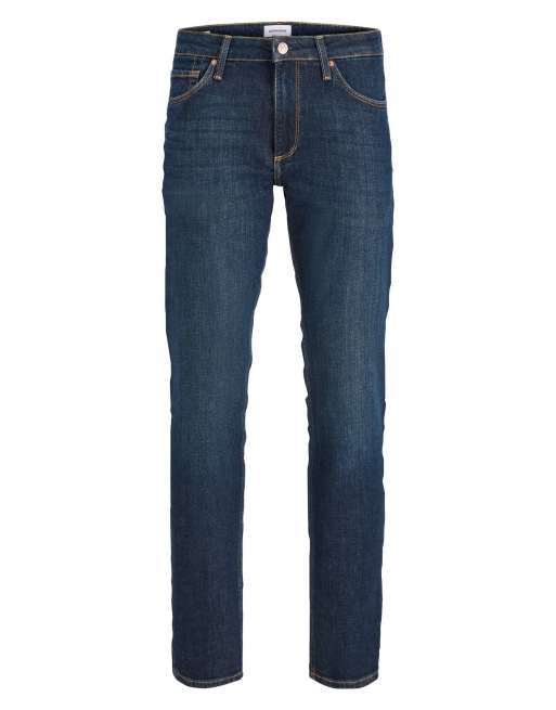 Jack & Jones - Blå jeans i regular fit, 7 af 7