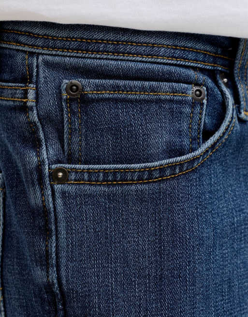 Jack & Jones - Blå jeans i regular fit, 4 af 7