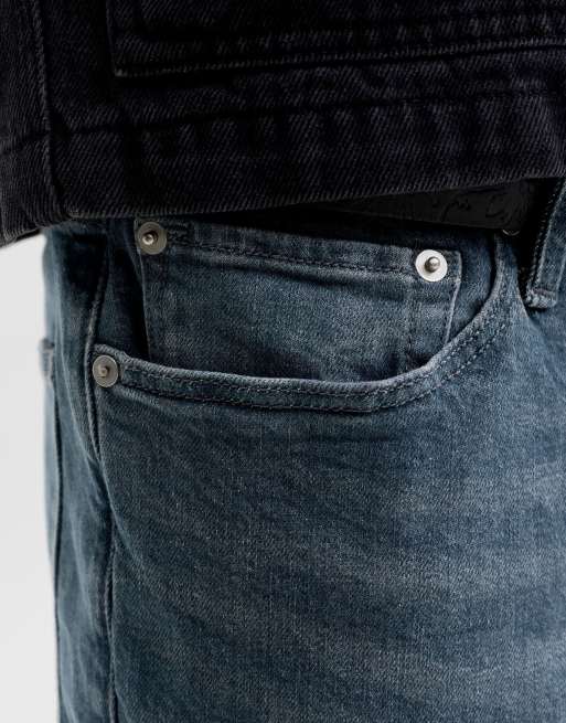 Jack & Jones - Blå jeans i regular fit, 4 af 7