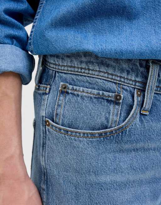 Jack & Jones – Blå jeans med ledig passform, 4 av 7