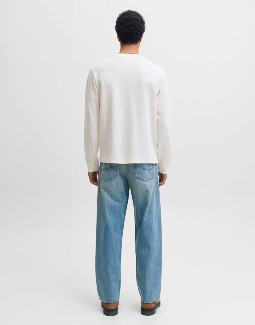 Jack & Jones - Blå posede jeans, 2 af 7